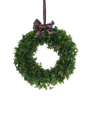 ivy hanging wreath
