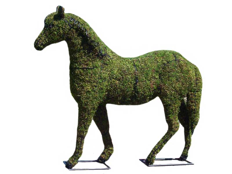 Horse, 26 inch  (Mossed) 26 inch  x 30 inch  x 8 inch