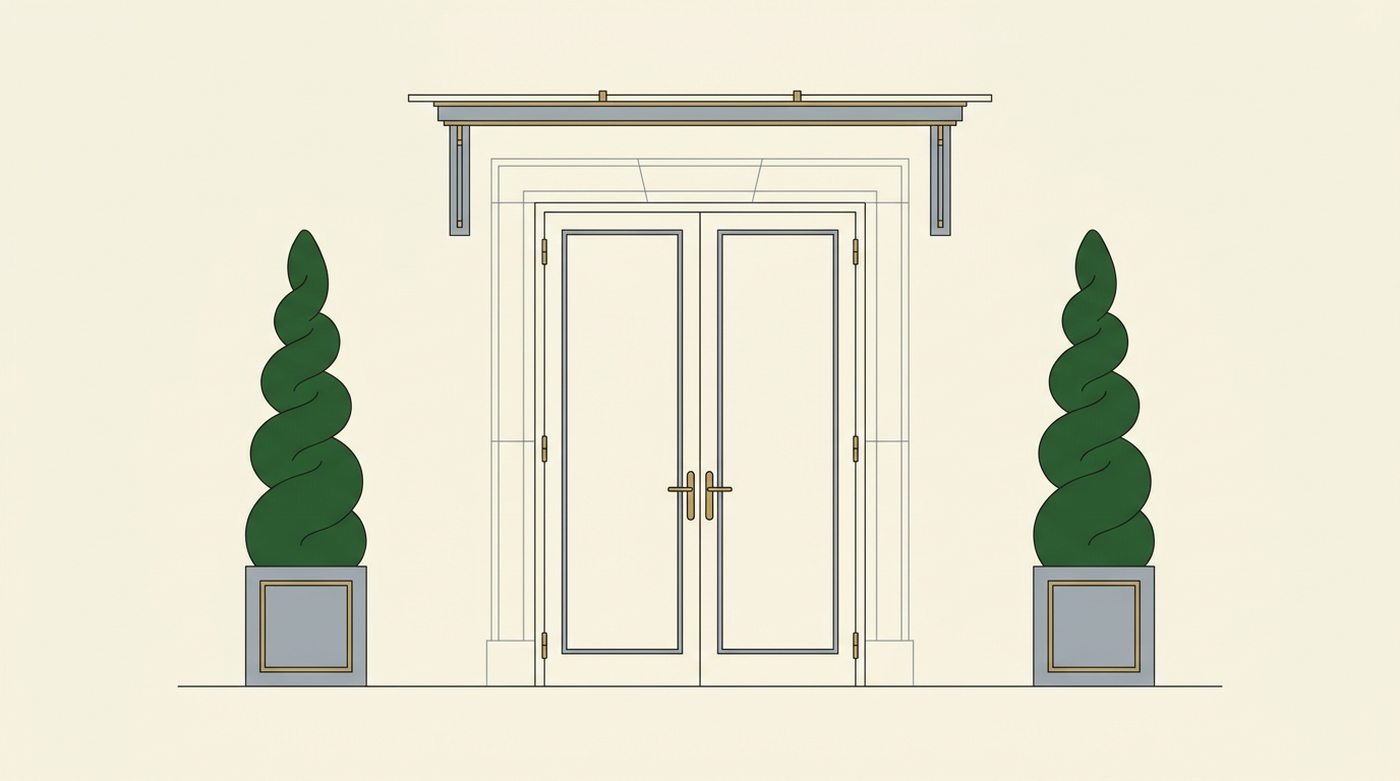 A pair is two pieces built to one specification, not two pieces that happen to look similar. We hold the spec so the fifth property matches the first.