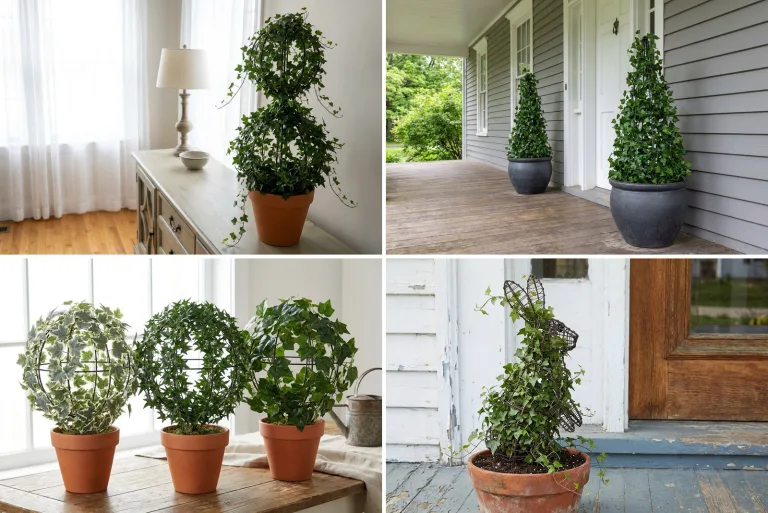 Ivy Topiary: How to Choose, Train and Care for Live Ivy on a Frame