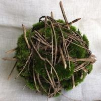12 inch   Mossy Twig Ball