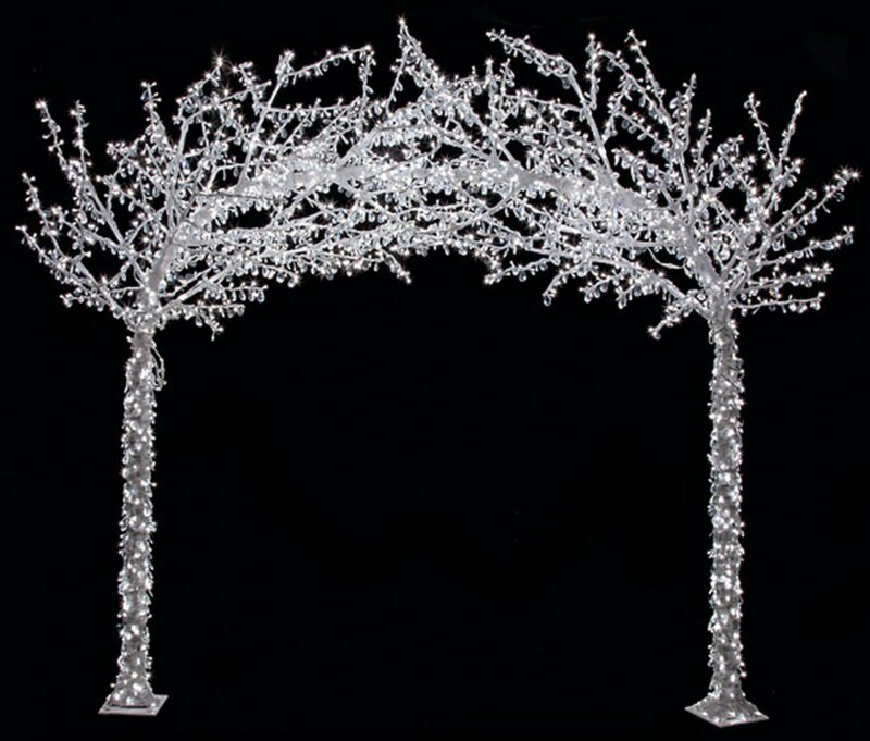 109-9-L-x-8.25-H-Foot-LED-Acrylic-Arch-Tree-Multi-Colored-or-Winter-White-LED-LightsMulti-or-White-1