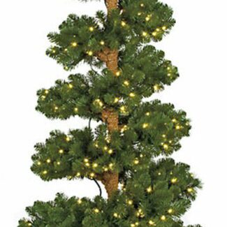 7 foot PVC Spiral Spruce Spiral Tree with no lights | TOPIARYTREE.NET