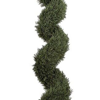 10 Foot Spiral Cypress Topiary