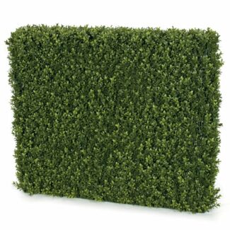 37 Inch L and 8 Inch W and 32 Inch H Outdoor Ultraviolet (UV) Boxwood Hedge | TOPIARYTREE.NET