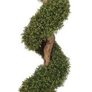 6 foot Polyblend Polycaise Spiral Topiary | TOPIARYTREE.NET