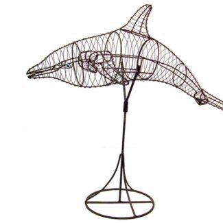 Dolphin, 33 inch (Frame) 33 inch x 36 inch x 17 inch | TOPIARYTREE.NET