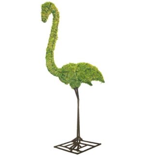 Flamingo, 54 inch (Mossed) 54 inch x 24 inch x 12 inch | TOPIARYTREE.NET