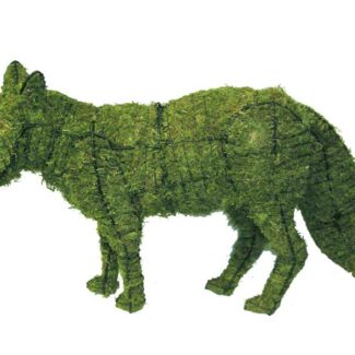 Fox, 18 inch (Mossed) 18 inch x 36 inch x 8 inch | TOPIARYTREE.NET