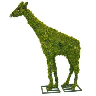 Giraffe, 73 inch (Mossed) 73 inch x 60 inch x 15 inch | TOPIARYTREE.NET