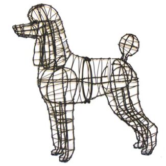 Poodle, 17 inch (Frame) 17 inch x 18 inch x 9 inch