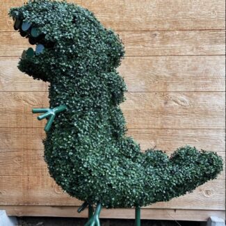 5 Foot Topiary T-Rex Dinosaur - Whimsical Park Design | TOPIARYTREE.NET
