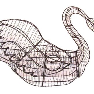 Swan, 24 inch (Frame) 24 inch x 36 inch x 11 inch | TOPIARYTREE.NET