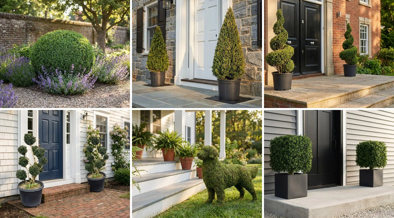 Topiary Shapes: 10 Popular Designs and Where Each One Works
