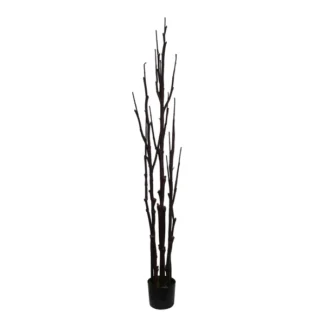 6' PTD ARTIFICIAL TREE TRUNK  (W/39 HOLES - DARKER TRUNK) | TOPIARYTREE.NET