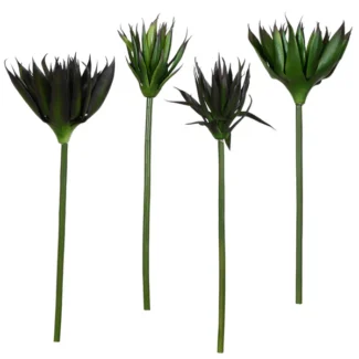 17" AGAVE STEM W/29LVS | TOPIARYTREE.NET