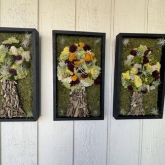 living wall art colorful trees 3 | TOPIARYTREE.NET
