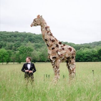 14 Foot African Giraffe - Custom Made | TOPIARYTREE.NET