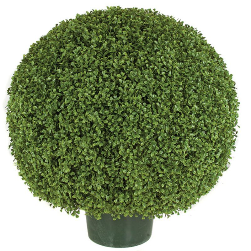 20 Inches, Life-Like UV Rated Boxwood Balls : Boxwood Topiary Balls