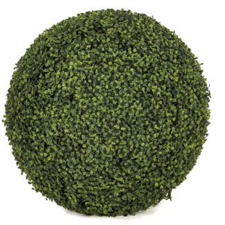24 inch - Outdoor Traditional Boxwood Ball (Optional Fire Retardant) | TOPIARYTREE.NET