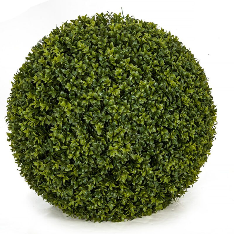 Polyblend Outdoor Large English Boxwood Ball | 20 Inch, 24 Inch, 30 Inch, 42 Inch Diameters 2