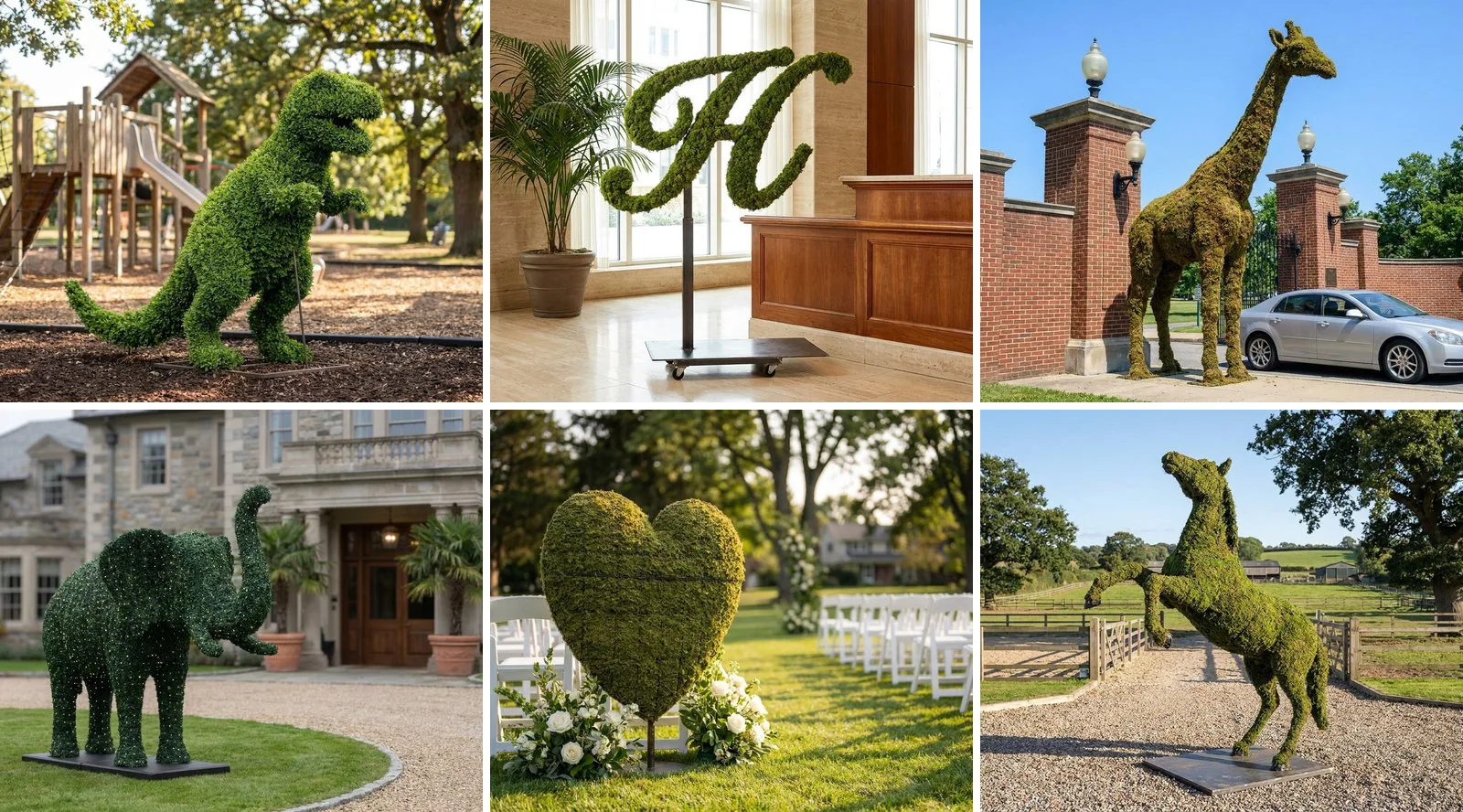 Custom Topiary Design and Fabrication: Built to Order