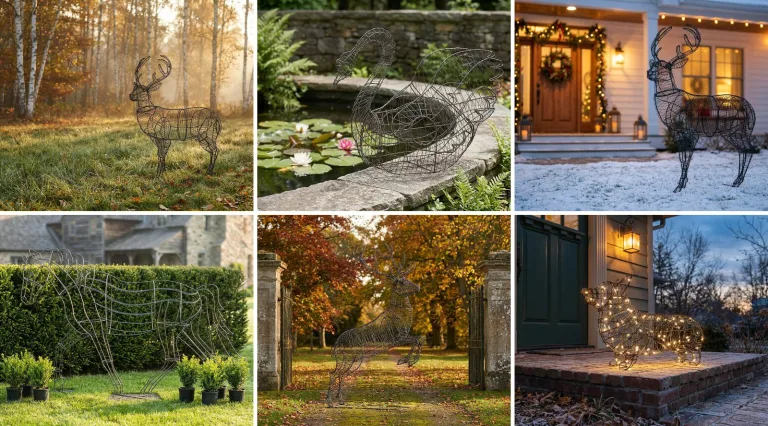 Wire Topiary Frames in Landscape Design: 7 Ways to Use Them