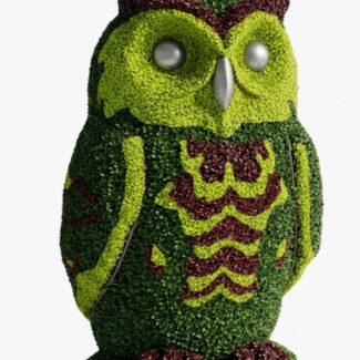 11-foot-Owl-in-Multi-Color-Outdoor-Boxwoods