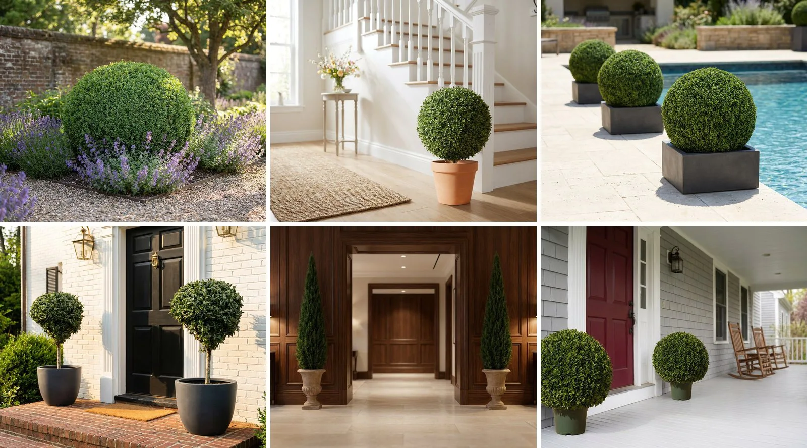Live, Preserved or Artificial Topiary: Which Lasts Outdoors