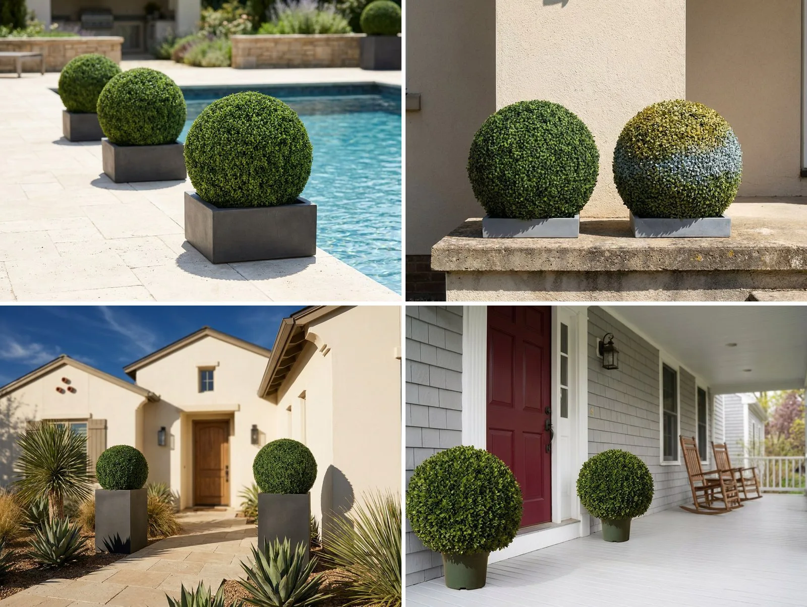 UV-Resistant vs UV-Proof Artificial Topiary Balls: What the Difference Means