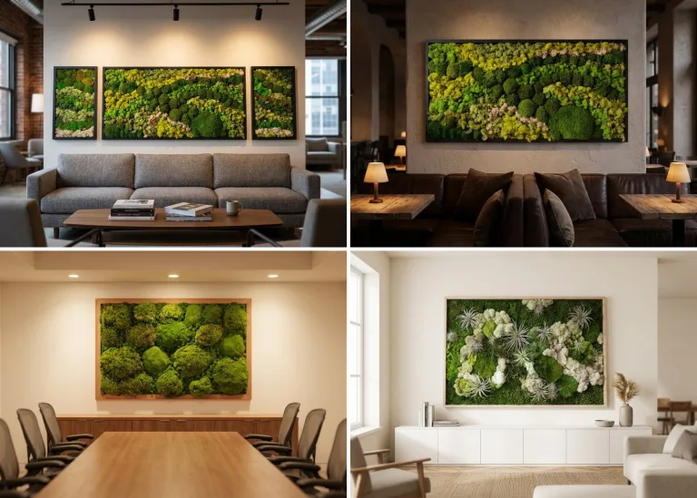 Preserved Moss Wall Art: What It Is and What It Costs