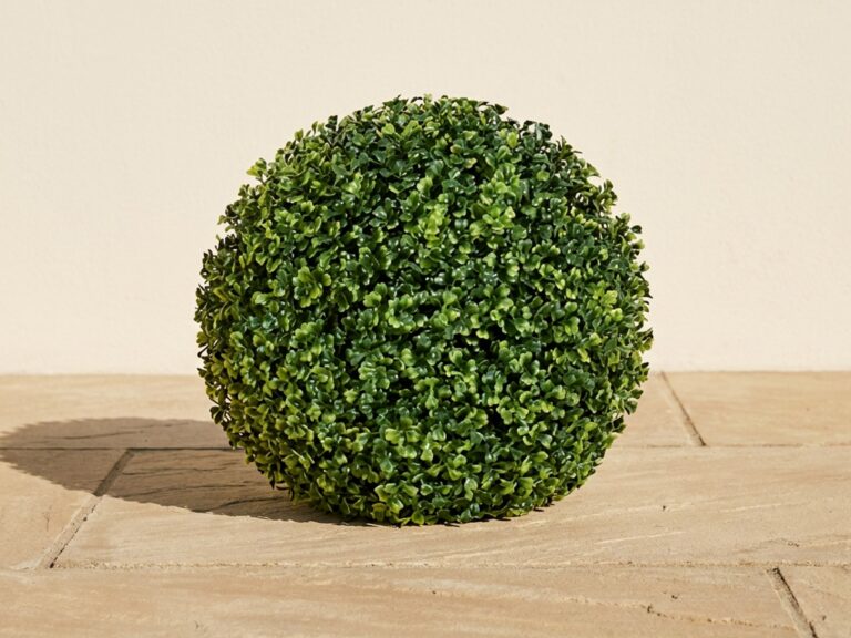 12-Inch Traditional Boxwood Ball Topiary