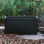 Rectangular Box Planter — Black
