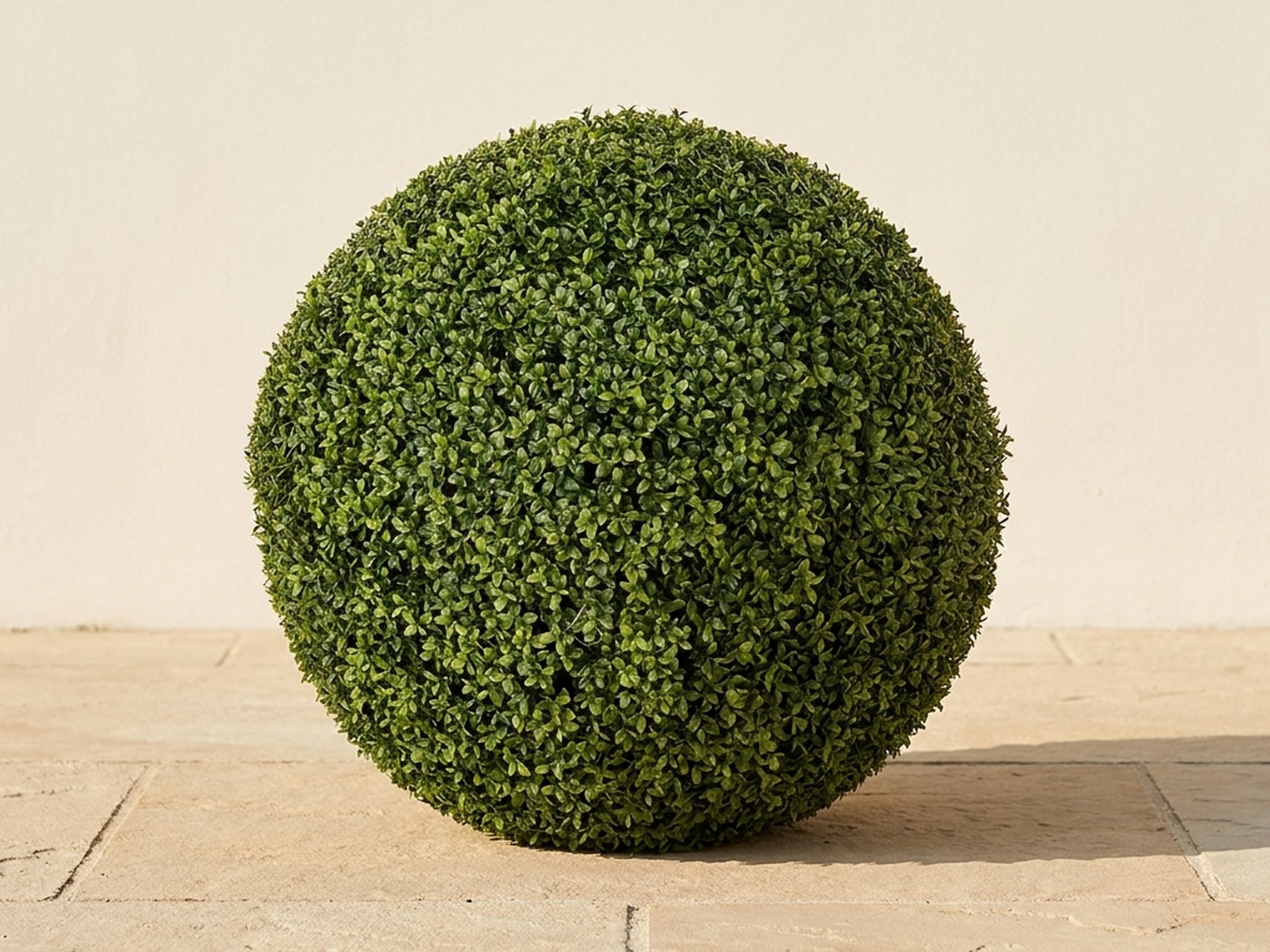 UV Boxwood Ball Topiary, Artificial, 20–42 in UV Boxwood Ball Topiary, Artificial, 20–42 in