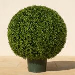 30-Inch Artificial Boxwood Topiary Ball
