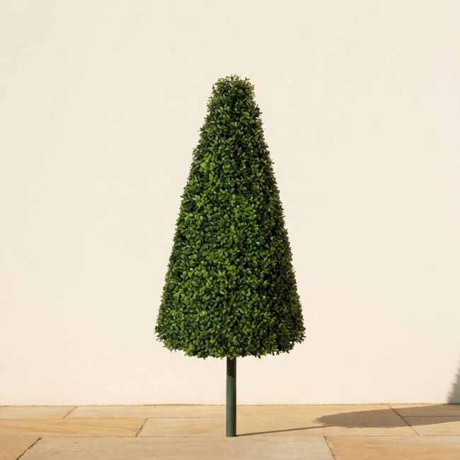 Polyblend Boxwood Cone Topiary, 34 in