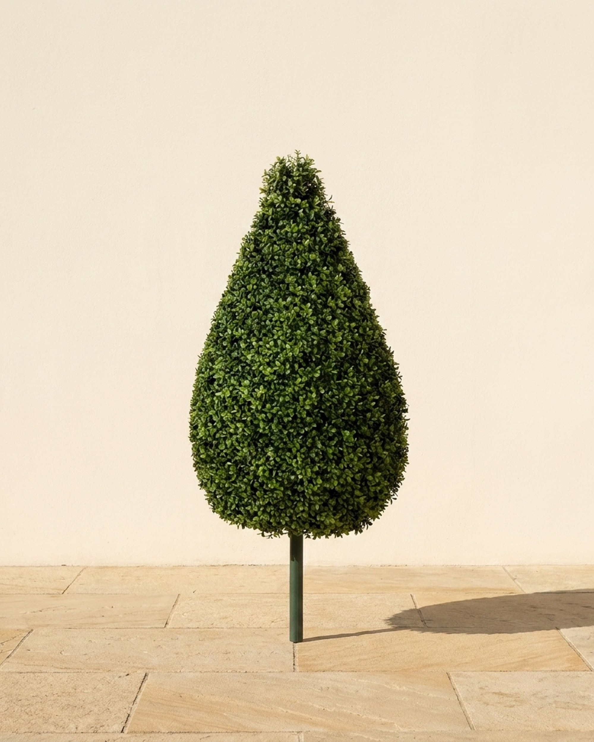 English Boxwood Teardrop Topiary, Artificial, 36 in English Boxwood Teardrop Topiary, Artificial, 36 in