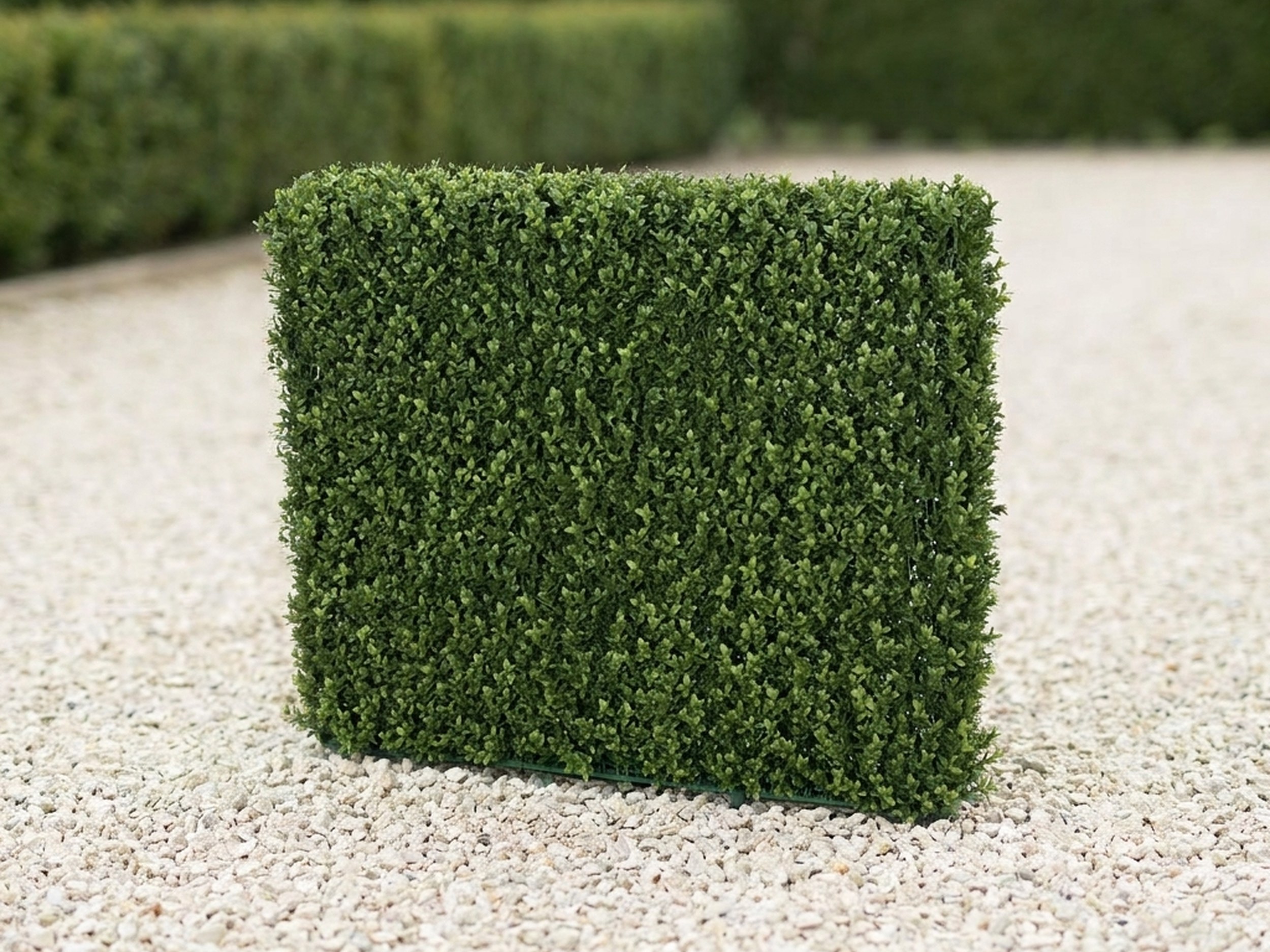 UV Boxwood Hedge Topiary, 37 in UV Boxwood Hedge Topiary, 37 in