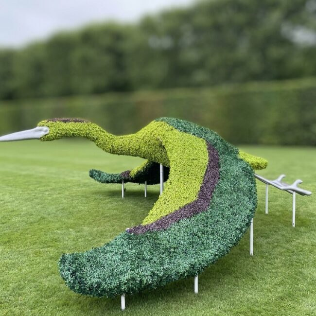 Multi-Color Herring Topiary, 4 x 12 Foot