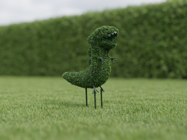 5-Foot T-Rex Topiary for Parks and Playgrounds
