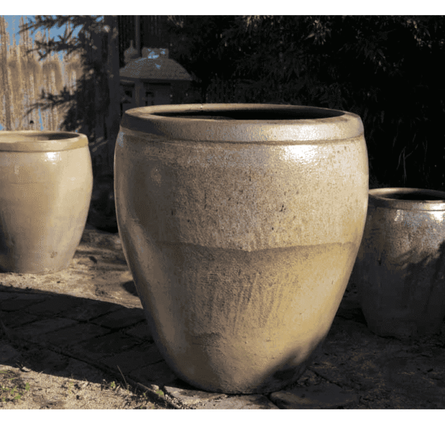 Extra Large Tall Sago Planter — Set of 3