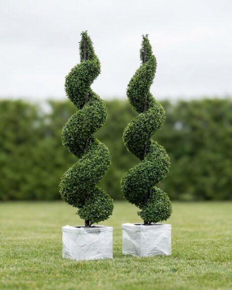 Policaise Foliage Spiral Topiary, 86 in