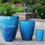 Catalina Pots — Set of 4 — Falling Aqua
