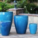 Catalina Pots — Set of 4 — Falling Aqua