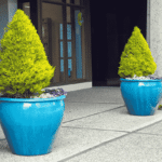 Fish Bowl Planter — Set of 3 — Falling Aqua