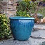 Fish Bowl Planter — Set of 3 — Falling Aqua