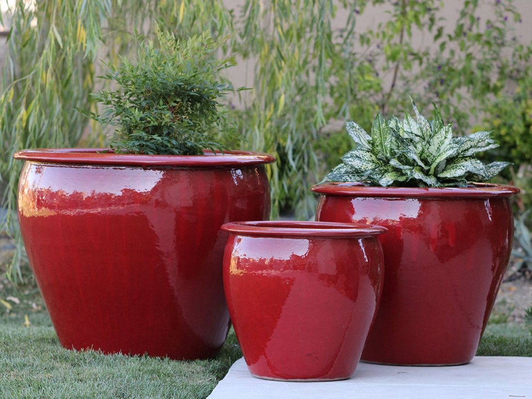 Fish Bowl Planter — Set of 3