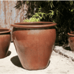 Fish Bowl Planter — Set of 3 — Matte Bronze