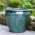 Fish Bowl Planter — Set of 3 — Peacock Green