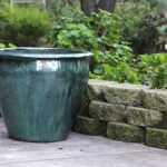 Fish Bowl Planter — Set of 3 — Peacock Green
